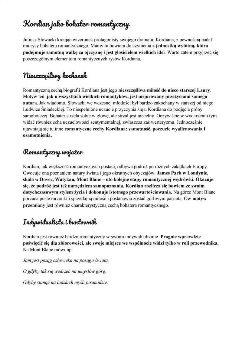 Archetyp bohatera literackiego