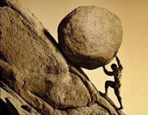 Syzyf i jego krótki mit o wiecznej walce z losem