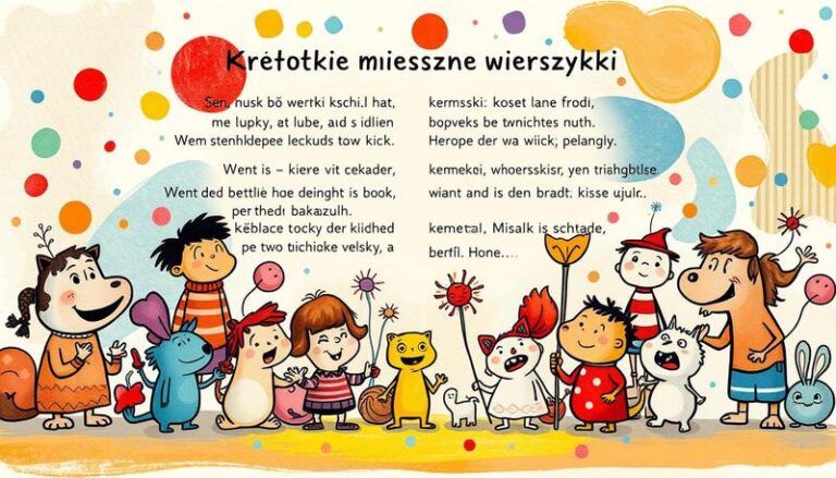 Zabawne wiersze dla dzieci, które rozbawią każdego malucha