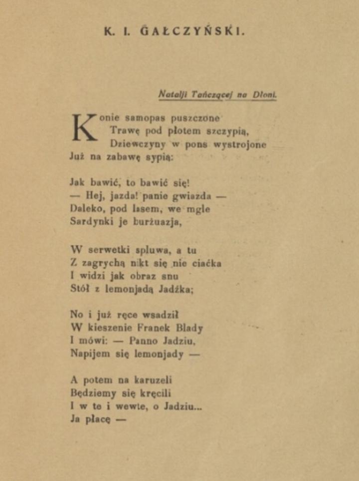 Emocje jako narzędzie wyrazu wiersza