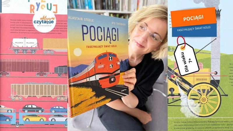Książki o pociągach dla dzieci