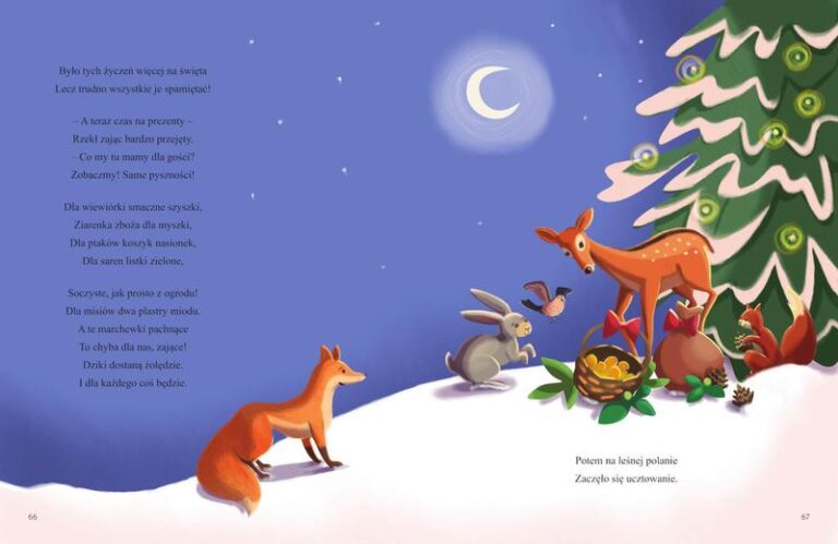 Magia wigilijnej nocy ujęta w poezji