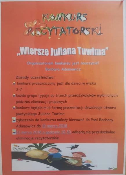 Wiersze na pasowanie