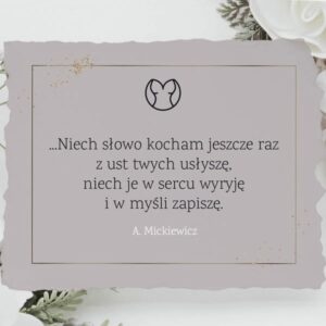 Romantyczne wiersze do zaproszeń ślubnych, które oczarują gości